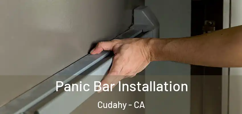  Panic Bar Installation Cudahy - CA